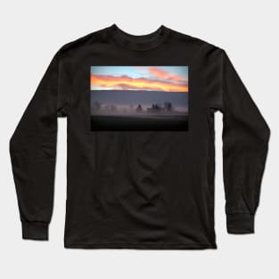 Sunrise over the Blue Ridge Mountains Long Sleeve T-Shirt